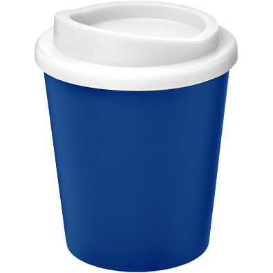 Americano Espresso Isolierbecher, 250 ml, blau,weiss