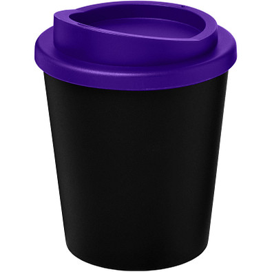 Americano Espresso Isolierbecher, 250 ml, schwarz,lila