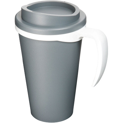 Americano Grande Isolierbecher, 350 ml, grau,weiss