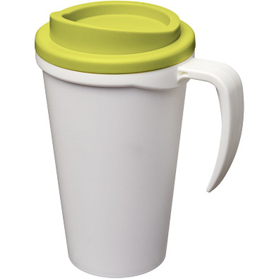 Americano Grande Isolierbecher, 350 ml, weiss,Lindgrün