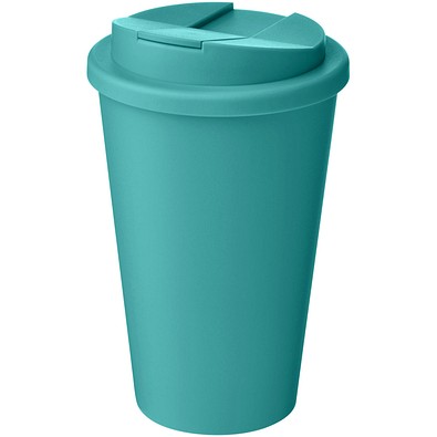 Americano® Renew 350 ml Isolierbecher mit auslaufsicherem Deckel, riffblau