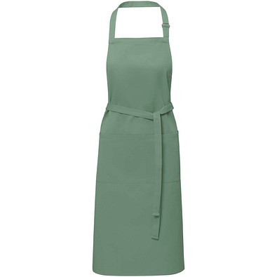 Andrea 240 g/m² Schürze mit verstellbarem Nackenband, heather grün