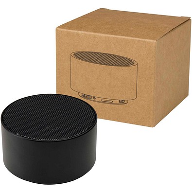 Ankaa 3 W Bluetooth® Lautsprecher aus recyceltem Aluminium, schwarz