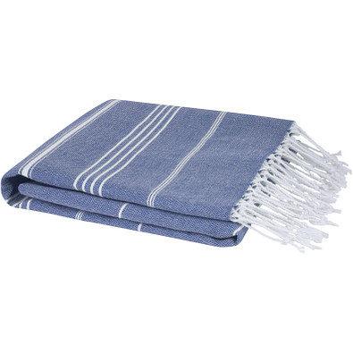 Anna 150 g/m² Hammam Baumwollhandtuch 100 × 180 cm, navy