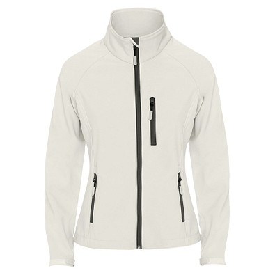 Antartida Softshelljacke für Damen, Pearl White, 3XL