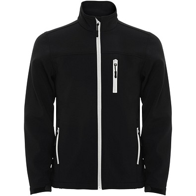 Antartida Softshelljacke für Herren, schwarz, XL