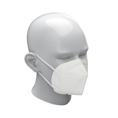 Atemschutzmaske Easy2breathe FFP2 NR,nur CE, 10er Set, weiss