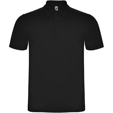 Austral Poloshirt Unisex, schwarz, S