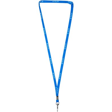 Ava Schlauchförmiges Sublimation Lanyard, weiss
