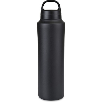 Aviana™ Rowan RCS recycelte Wasserflasche 740ml, schwarz