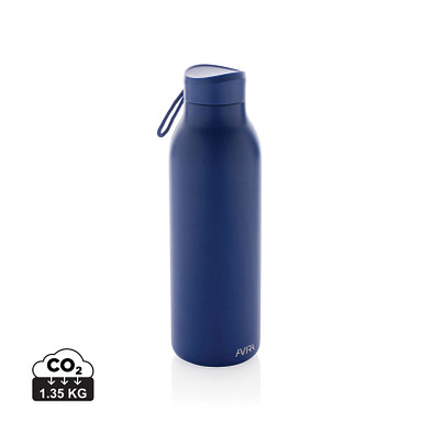 Avira Avior RCS recycelte Stainless-Steel Flasche 500ml, Königsblau