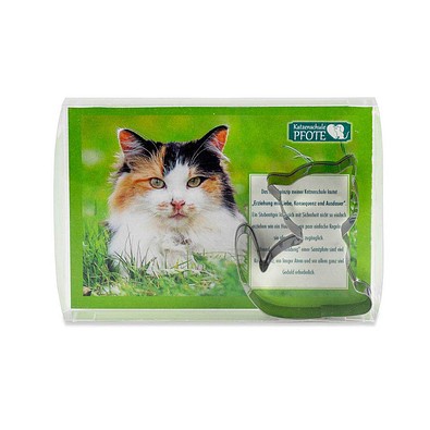 Backförmchen in der Box, Haustiere, Katze, 2-seit. Druck