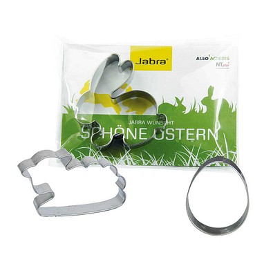 Backförmchen in der Werbetüte, Ostern, Herz, 2-seit. Druck