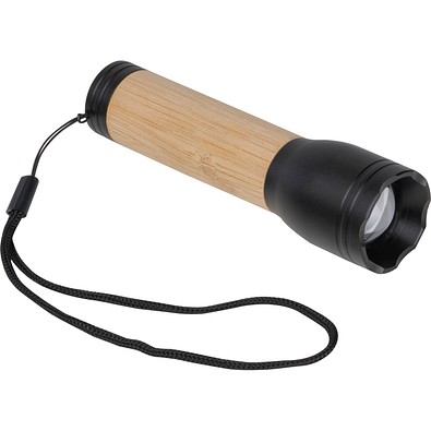 Bambus Taschenlampe, beige