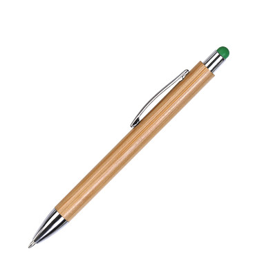 LANCE® Bambus-Touch-Kugelschreiber  Sapporo, grün