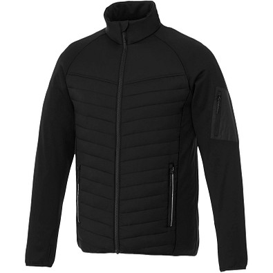 ELEVATE Herren Hybrid-Thermojacke Banff, schwarz, S