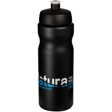 Baseline® Plus 650 ml Sportflasche, schwarz