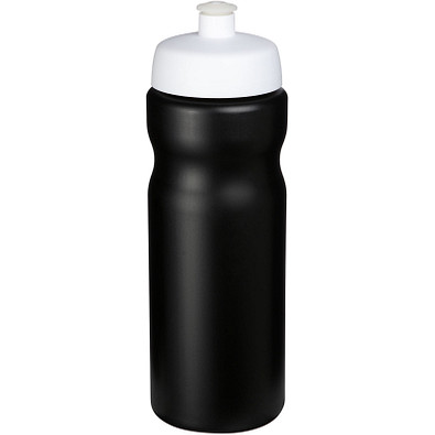 Baseline Plus Sportflasche, 650 ml, schwarz,weiss