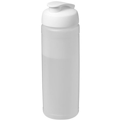 Baseline® Plus 750 ml Flasche mit Klappdeckel, transparent/weiß