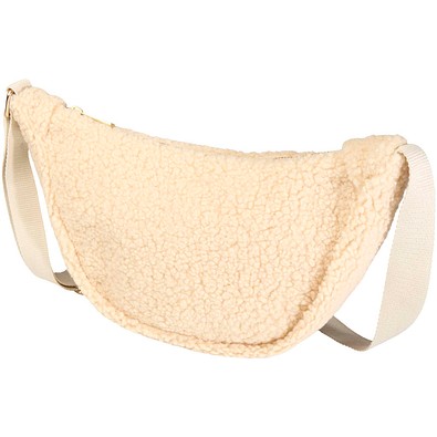 Bear GRS-recycelte Sherpa Gürteltasche 3 L, natur