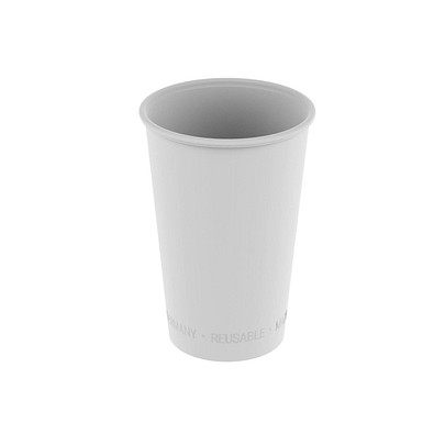 Becher ToGo, 0,3 l, weiss