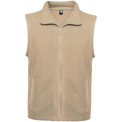 Bellagio Fleece Bodywarmer Unisex, sand meliert, 3XL