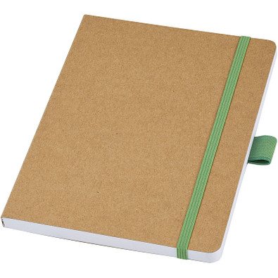 Berk A5 Notizbuch aus recyceltem Papier, grün
