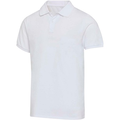 Beryl 220 g/m² Kurzärmeliges Poloshirt Bio-Recyclingmaterial (OCS), unisex, weiss, L
