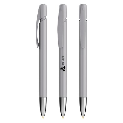 BIC® Media Clic Advance ballpen Grau Blaue Tinte