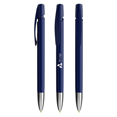 BIC® Media Clic Advance ballpen Marineblau Blaue Tinte