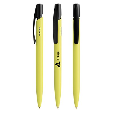 BIC® Media Clic Kugelschreiber gelb, blaue Mine