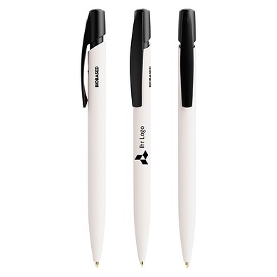 BIC® Media Clic Kugelschreiber weiß, blaue Mine