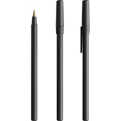 BIC® Round Stic® Ballpen Schwarz Blaue Tinte