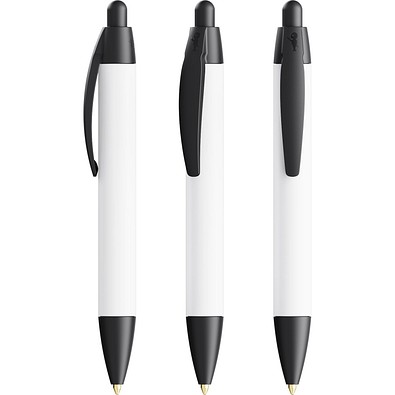 BIC® Wide Body Mini Digital ballpen Schwarz Blaue Tinte
