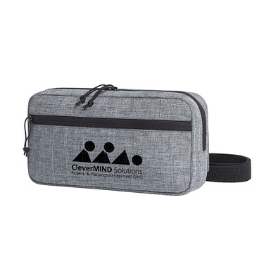 HALFAR Gürteltasche BodyBag Trend, grau meliert