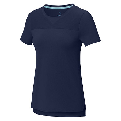 Borax Cool Fit T-Shirt aus recyceltem  GRS Material für Damen, navy, M