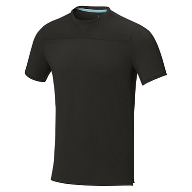 Borax Cool Fit T-Shirt aus recyceltem  GRS Material für Herren, schwarz, XL