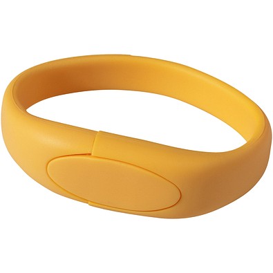 Bracelet USB-Stick, orange, 16GB