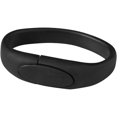 Bracelet USB-Stick, schwarz, 16GB