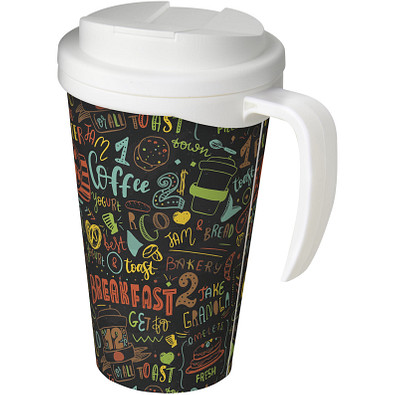 Brite-Ameriano® Grande 350ml Isolierbecher, auslaufsicher, weiß