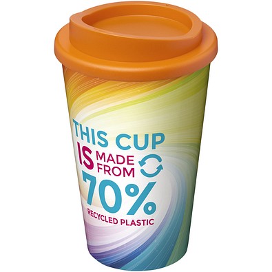Brite-Americano® Eco 350 ml Isolierbecher, orange