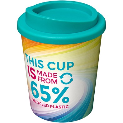 Brite-Americano® Eco Isolierbecher, 250 ml, aquablau