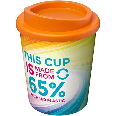 Brite-Americano® Eco Isolierbecher, 250 ml, orange
