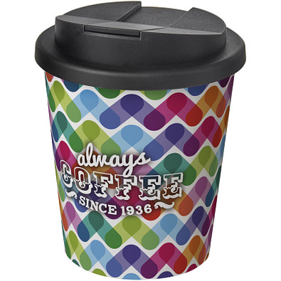 Brite-Americano® Espresso 250 ml Isolierbecher mit auslaufsicherem Schraubverschluss, weiss