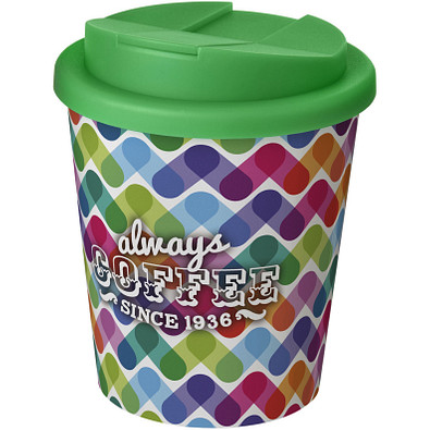 Brite-Americano® Espresso 250 ml Isolierbecher mit auslaufsicherem Schraubverschluss, weiss