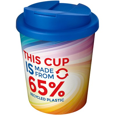 Brite-Americano Espresso Eco auslaufsicherer Isolierbecher, 250 ml, mittelblau
