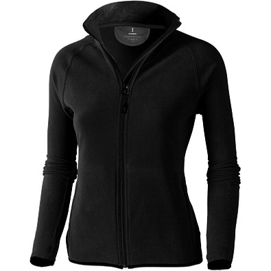 ELEVATE Damen Fleecejacke Brossard, schwarz, L