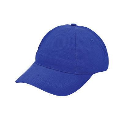 5-Panel-Cap Brushed Promo, roxalblau