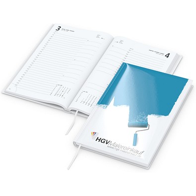 Geiger-Notes Buchkalender Basic Bestseller, matt, inkl. Digitaldruck auf Einband