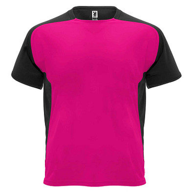 Bugatti Sport T-Shirt für Kinder, fuchsia / schwarz, 4